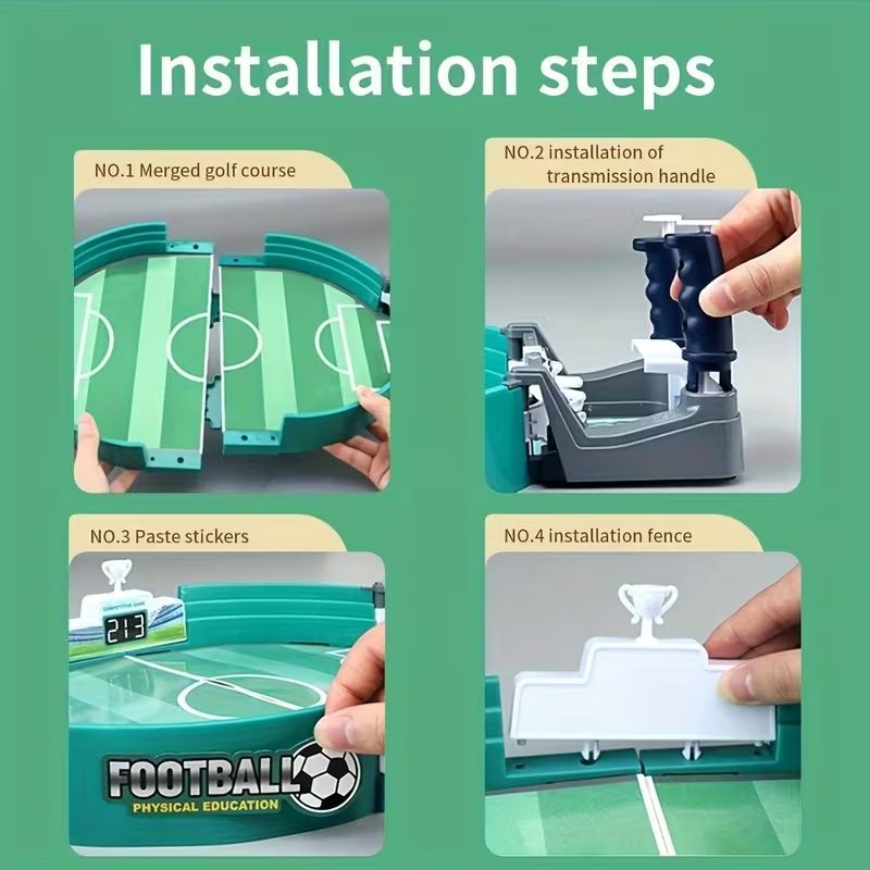 ⚽🔥 Mini Table Football Game – Fun for Kids & Adults!