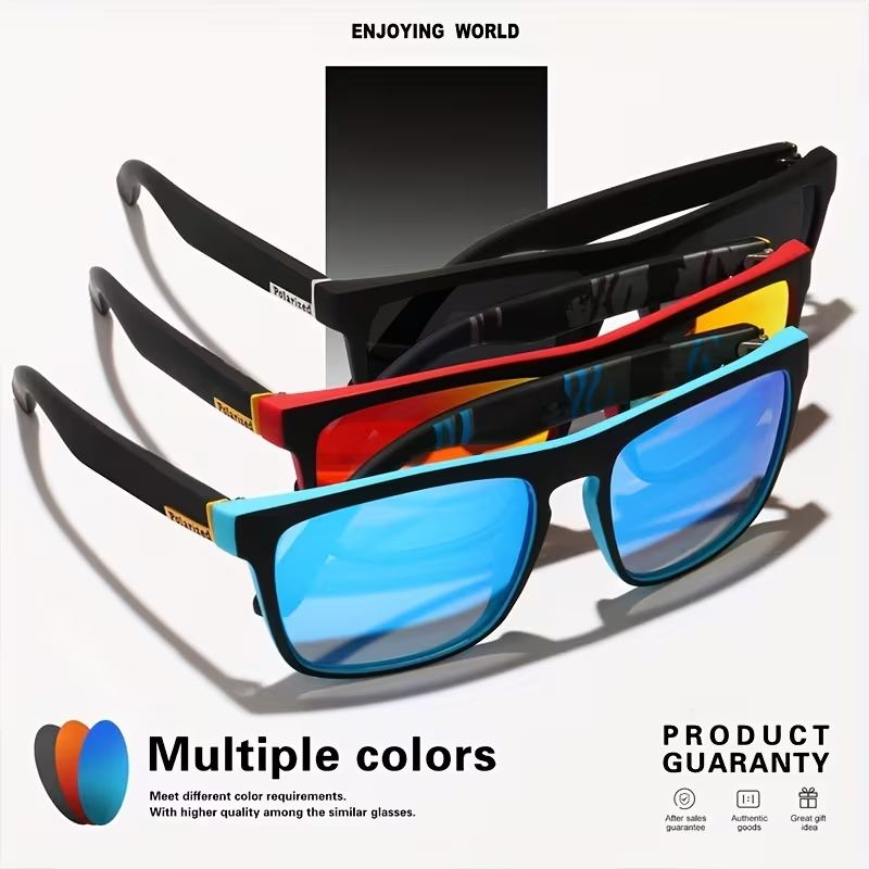 🕶️🔥 3-IN-1 Men’s Polarized Sunglasses Set