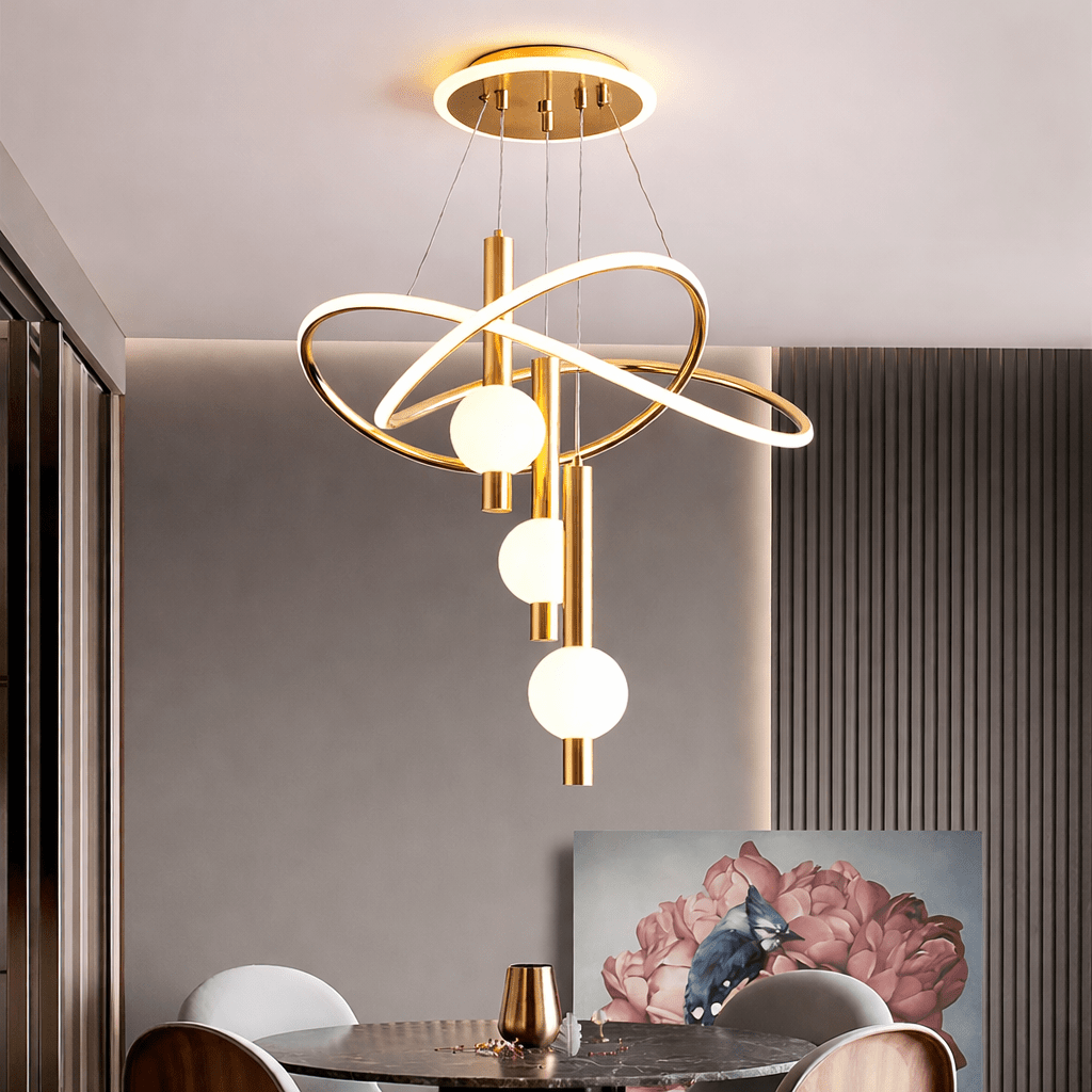 Modern 3 - Light LED Pendant Chandelier Ceiling Light for Dining Room & Living Room - Bumble Shop