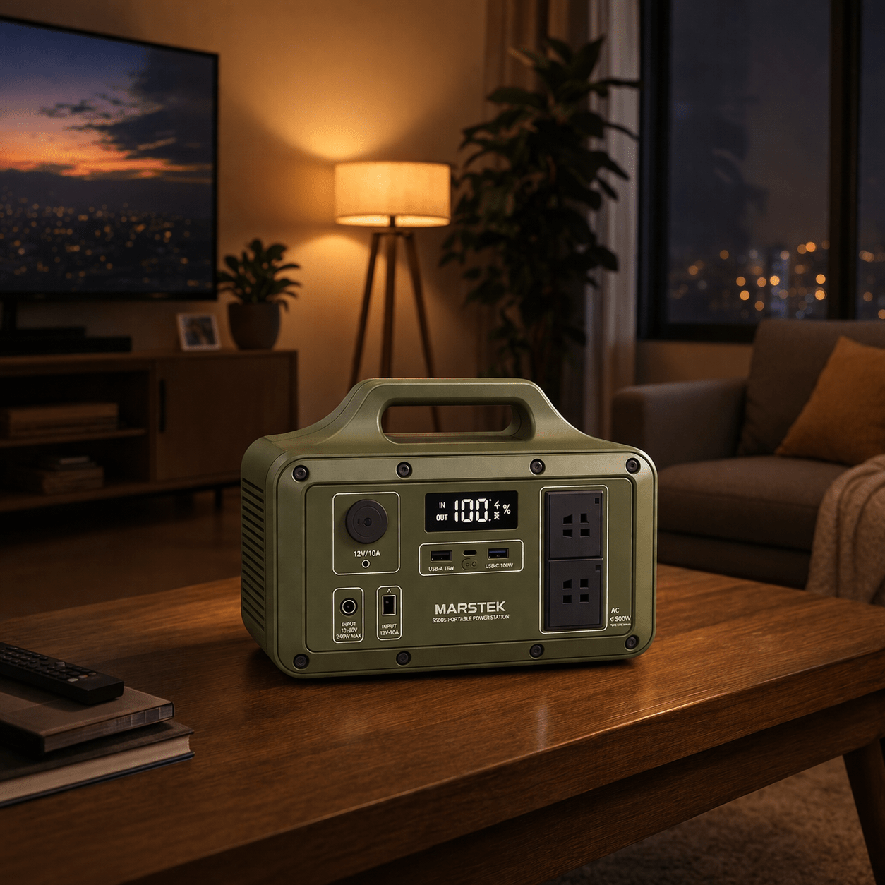 Marstek S500S 500W Portable Power Station (510Wh) – Solar Compatible Backup Power Ghana - Bumble Shop