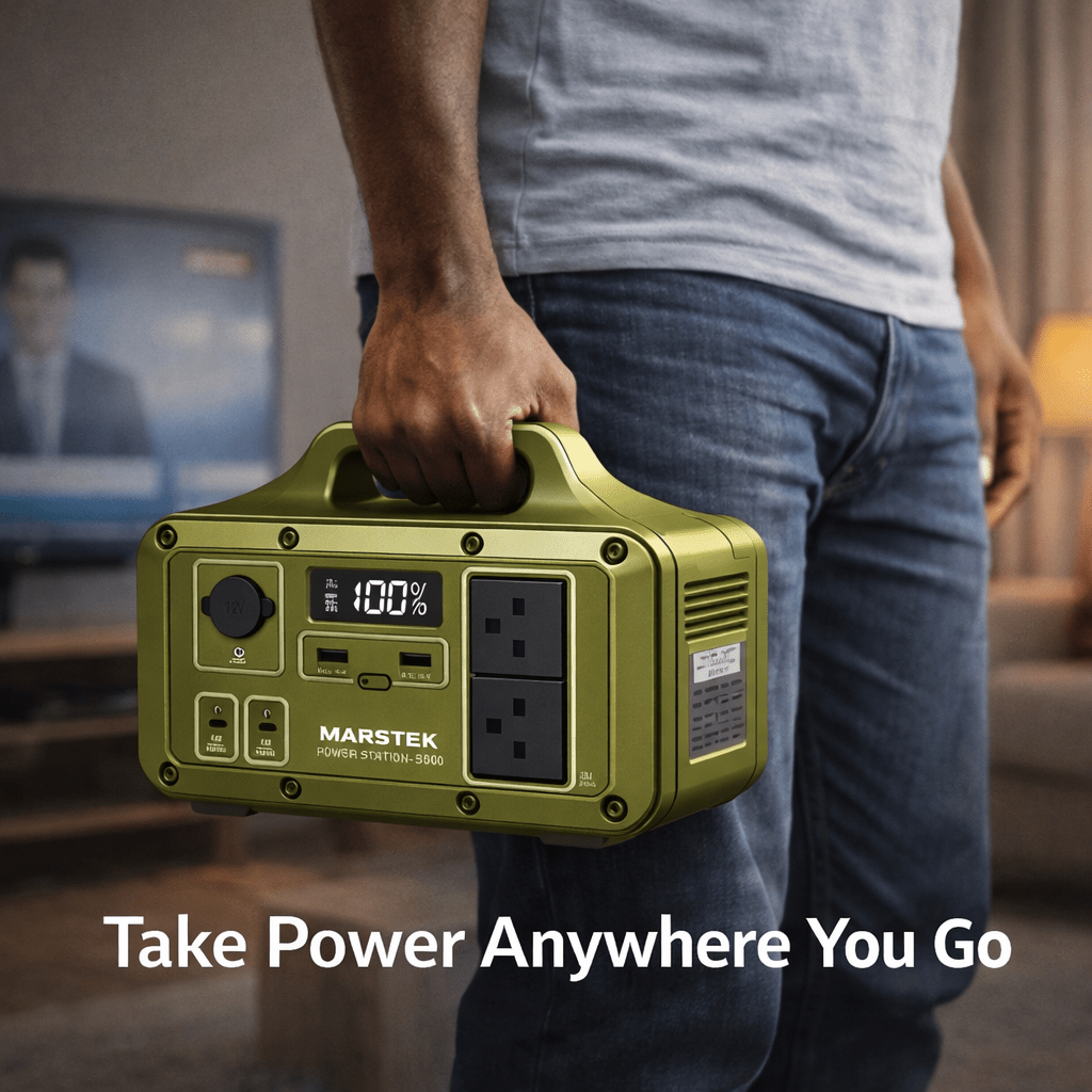 Marstek S500S 500W Portable Power Station (510Wh) – Solar Compatible Backup Power Ghana - Bumble Shop